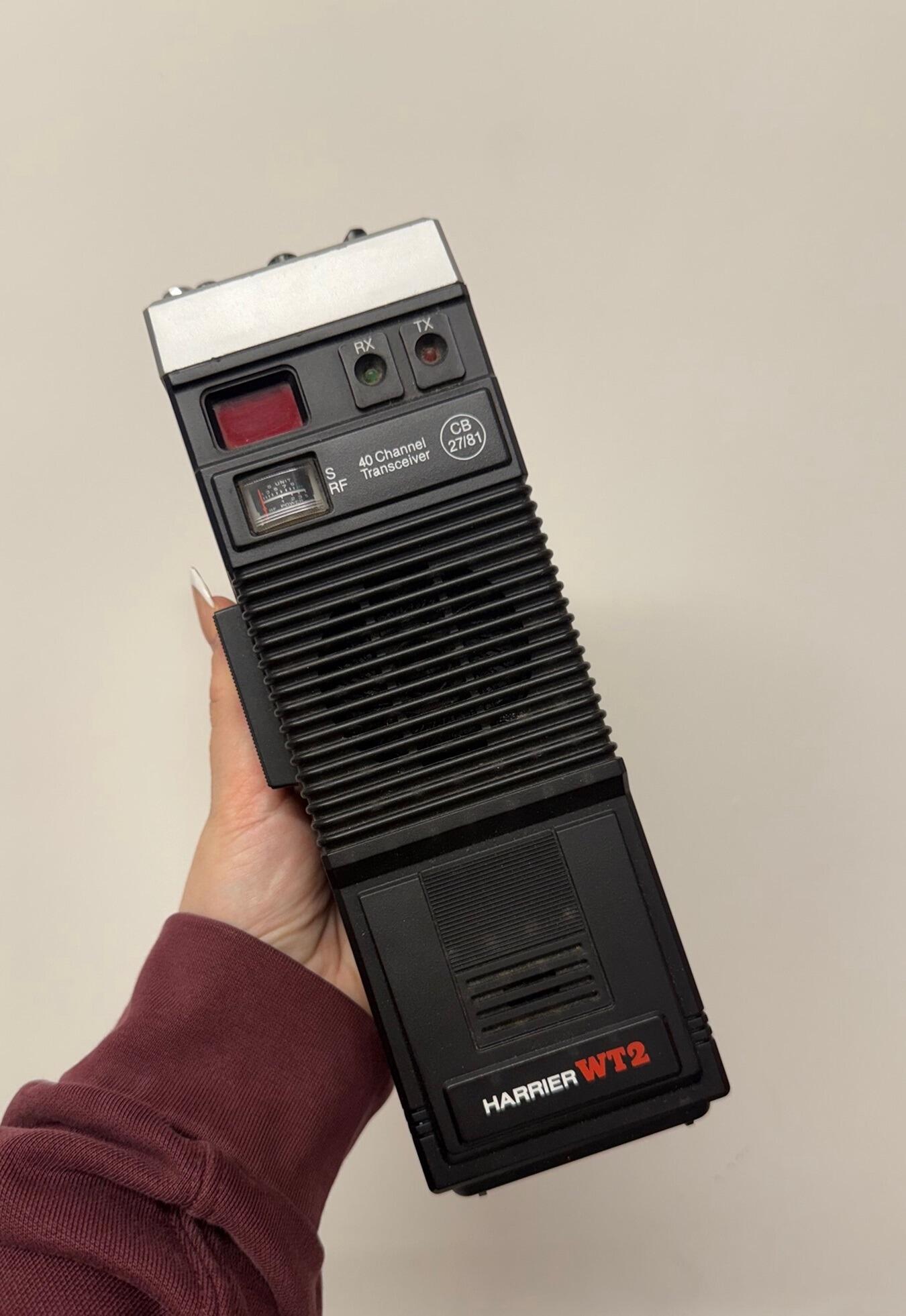 Second Hand Harrier WT‑2 CB Radio – Untested Rescue Rigs Project Unit