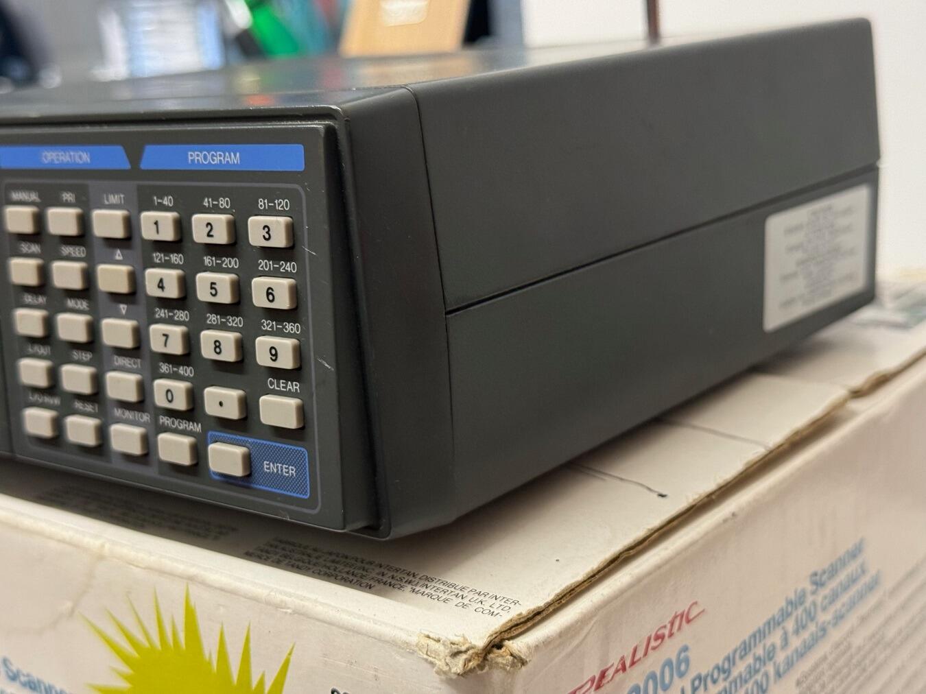 Used Realistic Pro-2006 Wideband Scanner | RadioWorld