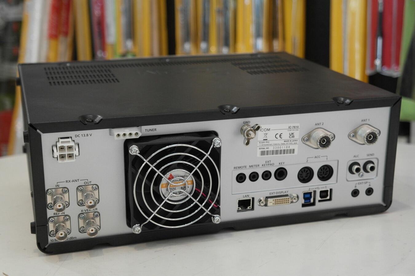Second Hand Icom IC-7610 HF/50MHz SDR Transceiver | Radioworld UK