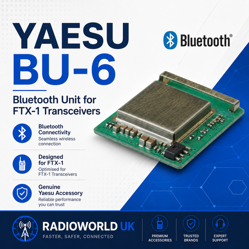 Yaesu BU‑6 Bluetooth Unit for FTX‑1 Series Transceivers