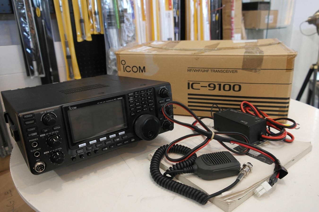 Icom IC-9100 all-mode satellite communications transceiver