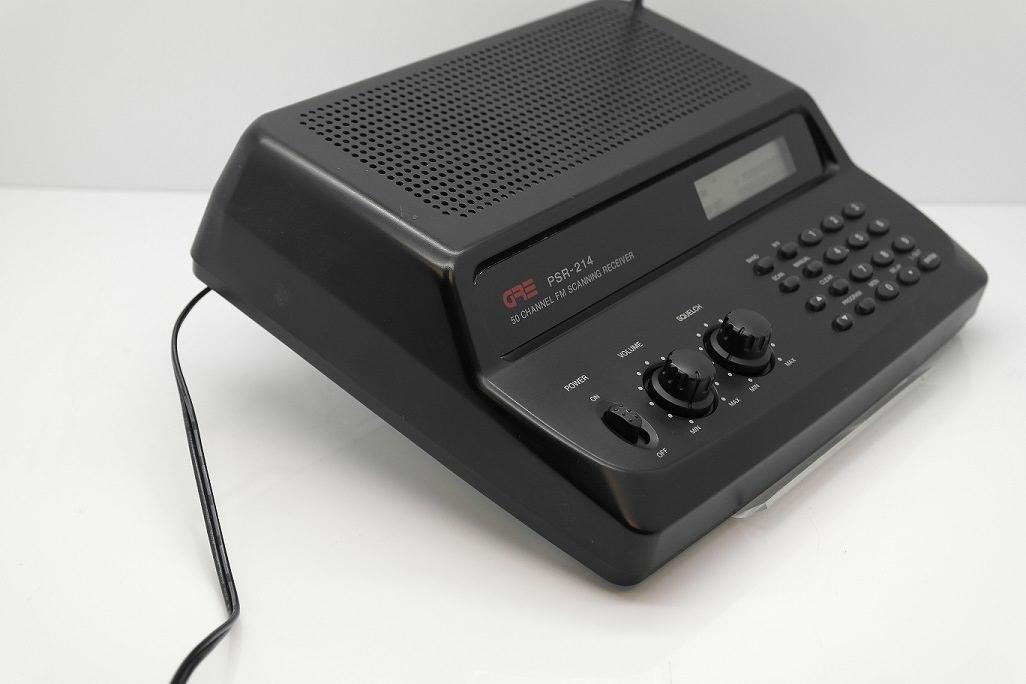 Second Hand GRE PSR214 FM Base Scanner radioworld