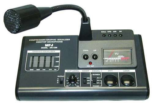 Mfj-299, deluxe desktop microphone and equalizer