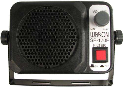 Watson sp-170f cb radio ham radio mobile speaker control & filter 1.5w 8 ohms.