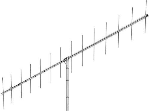 MFJ 2m 14-element beam antenna is designed to operate at 2 meters with a power handling capacity of 500 watts.
