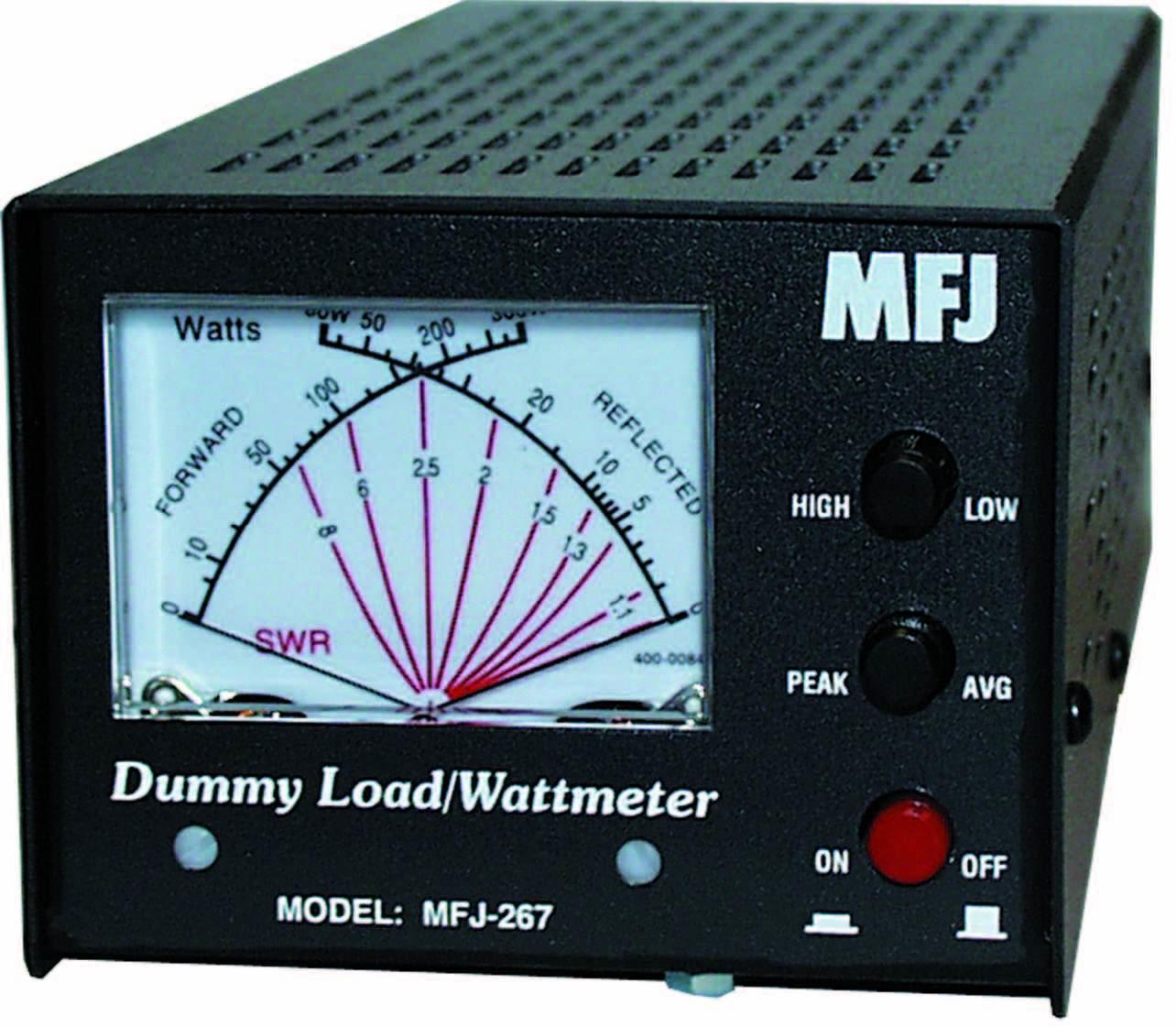 MFJ-267 Dual Dummy Load & VSWR Meter HF/6m