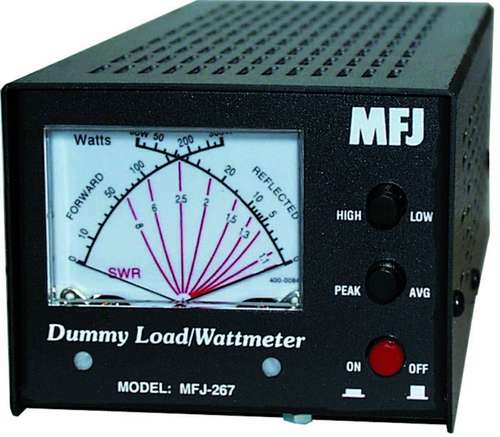 Mfj-267 Dual Dummy Load & VSWR Meter HF, 6m.