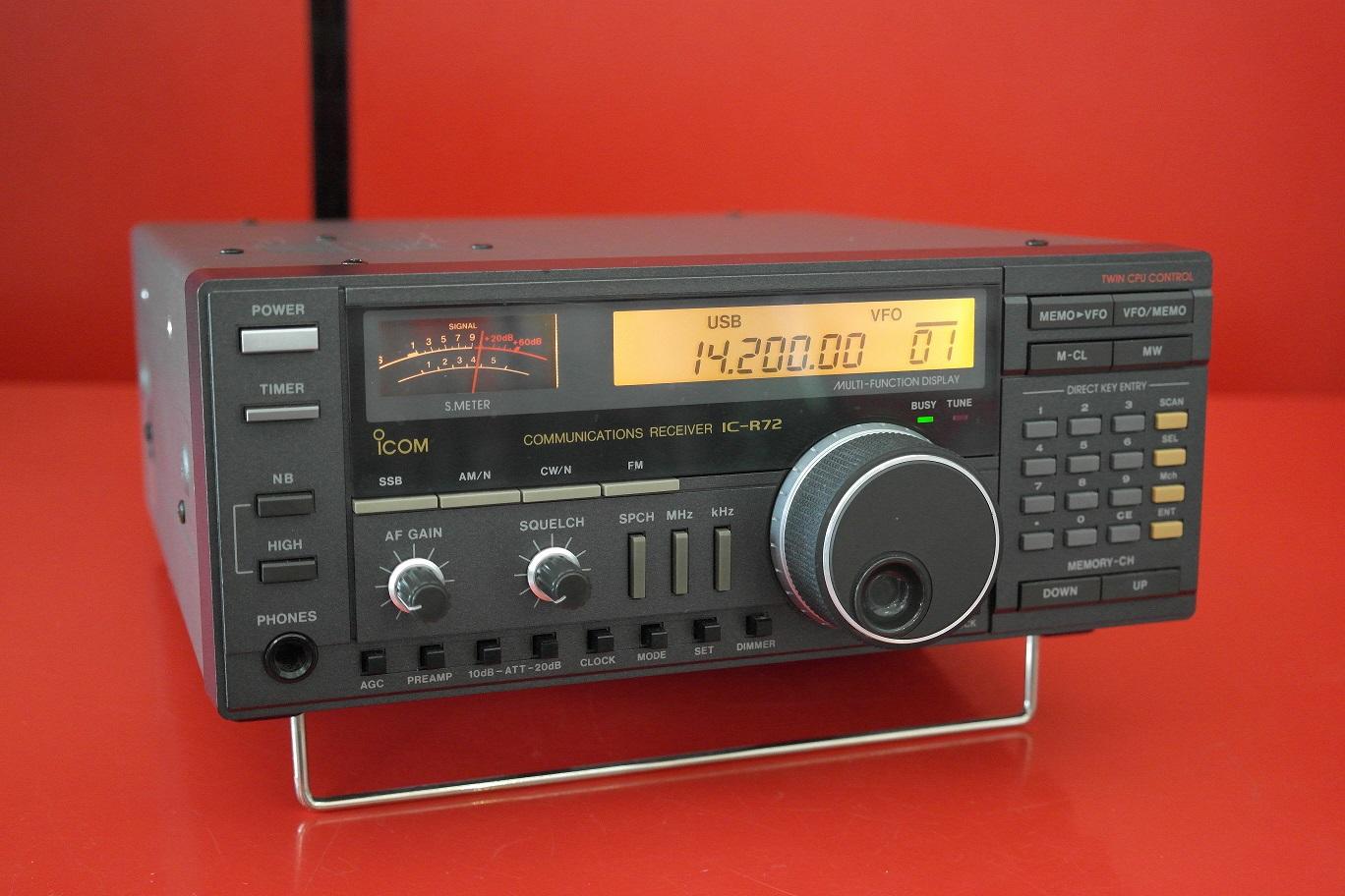 Second Hand Icom IC-R72 HF Communications Receiver - Radioworld UK