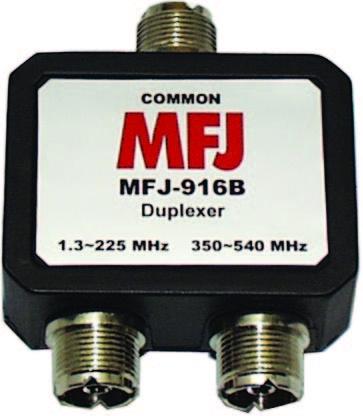 MFJ-916B  MFJ 2m/70cm Duplexer
