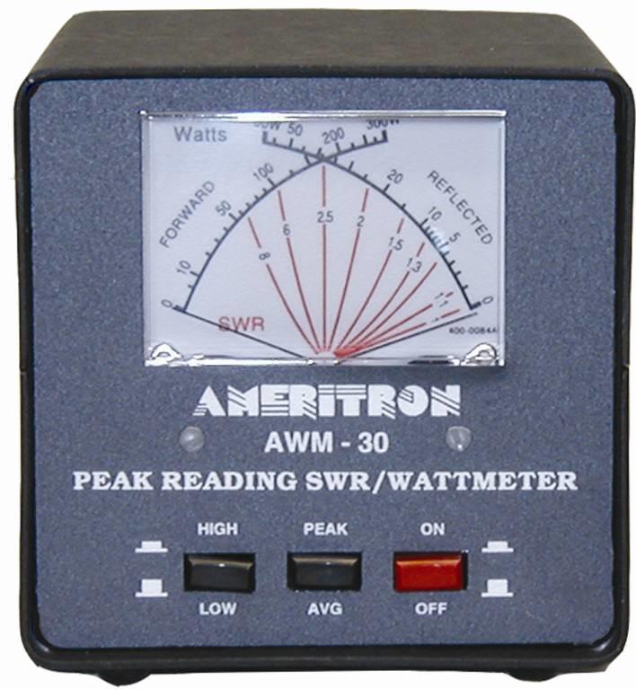 AWM-30B Ameritron SWR/POWER Meter 1.8 - 30MHz