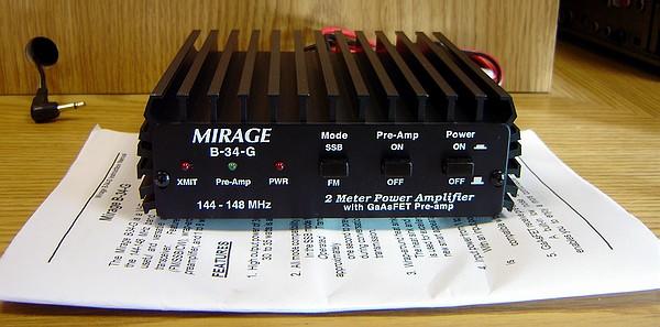 Second Hand Mirage B-34-G Mirage 35W 2m Linear Amplifier - Radio