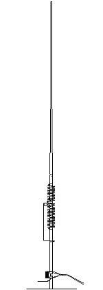 Second Hand HF-2V Butternut 2-Band HF Vertical Antenna - radiowo