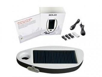 Solio Solar Charger + Connector Cable With 4 Tips