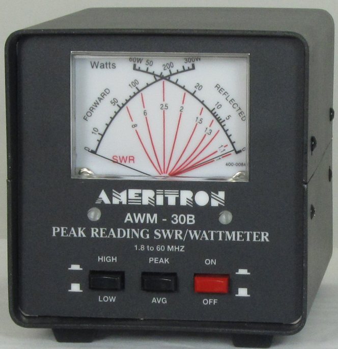Ameritron AWM-30BX HF/6M SWR/Power Meter - 3kW PEP1