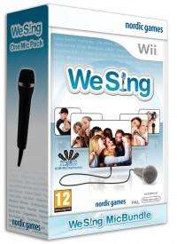 We sing with one microphone wii