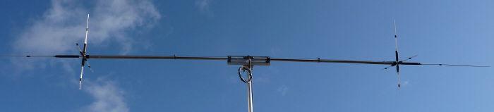 H.F. 6m to 20m dipole with WARC bands