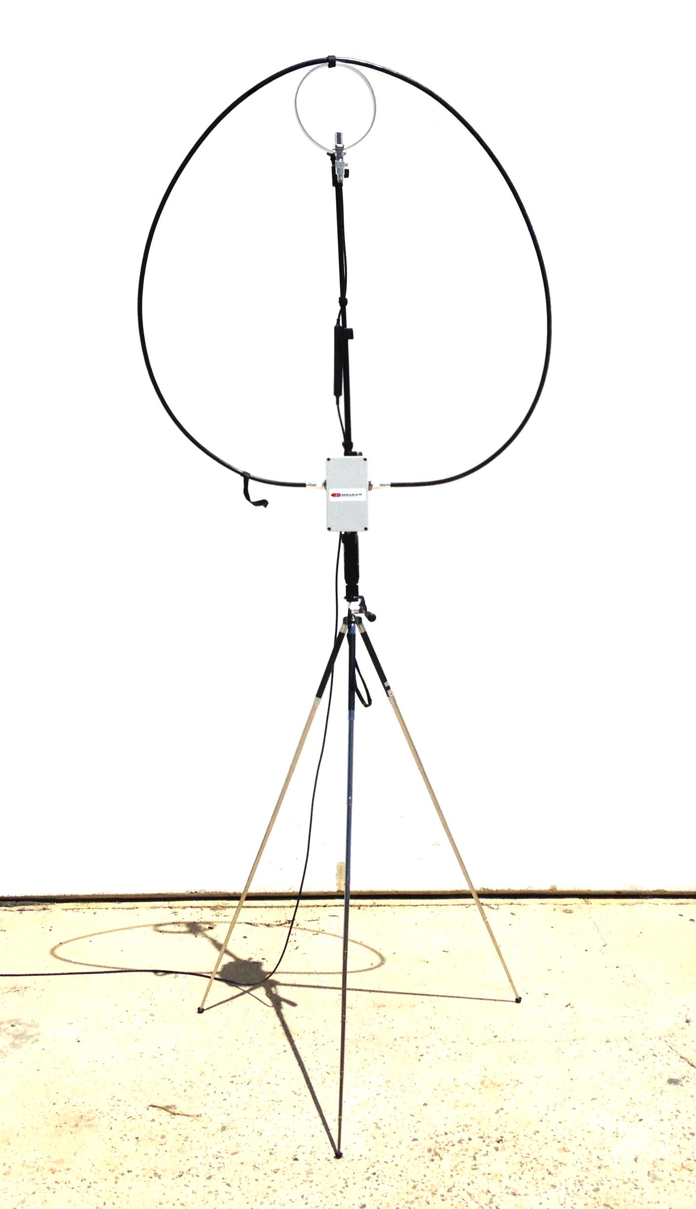 CHA P-LOOP Portable HF Antenna Covering 6.0 MHz to 30.0 MHz 1