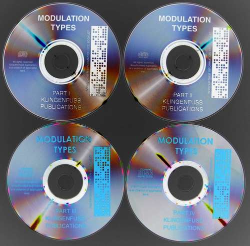 Cd recordings of modulation types