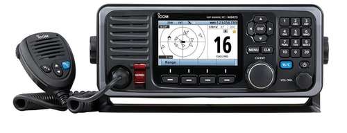 Ic-m605euro multi station vhf,dsc radio with ais receiver
