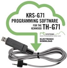 KRS-G71 Programming Software and USB-K4Y for the Kenwood TH-G71