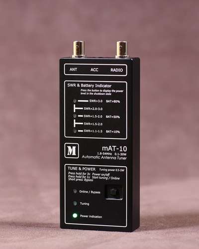 Mat-10 automatic tuner for qrp transceivers.