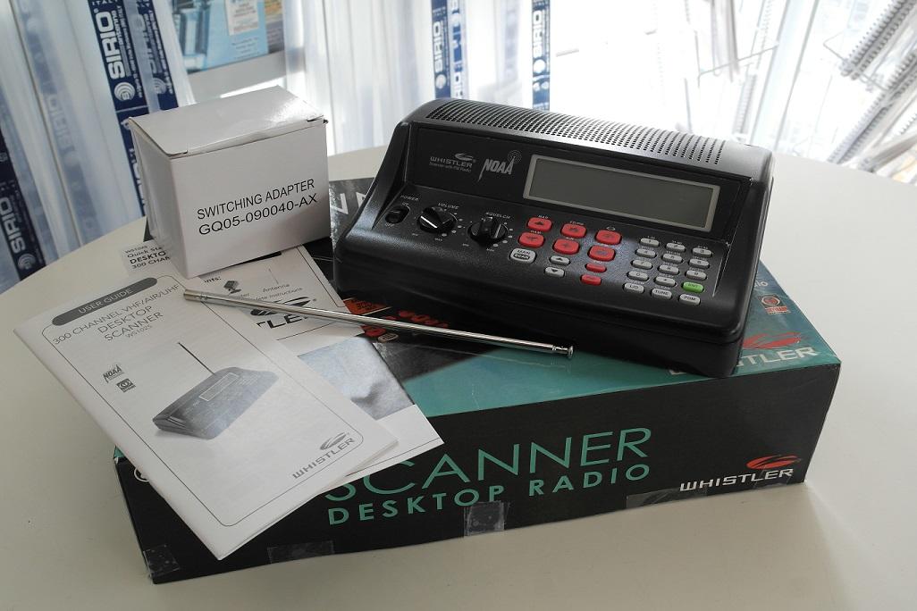 Second Hand Whistler 1025 VHF UHF Table Top Scanner Radioworld UK