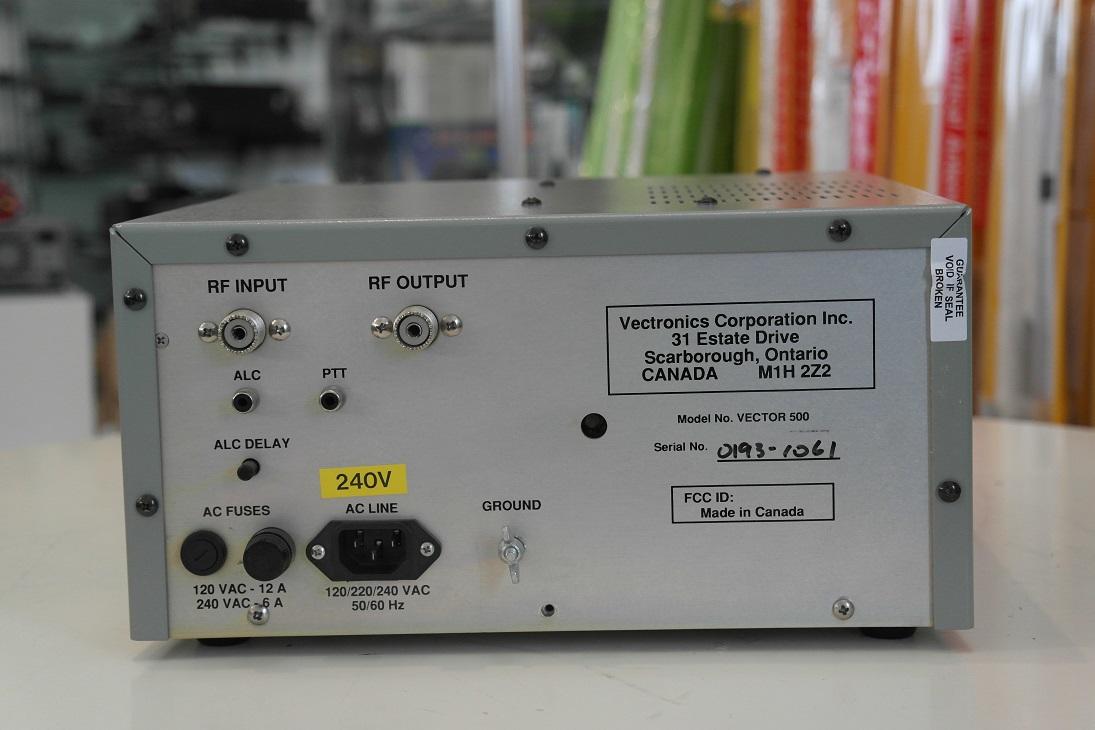Second hand vector 500 hf linear amplifier Radioworld UK