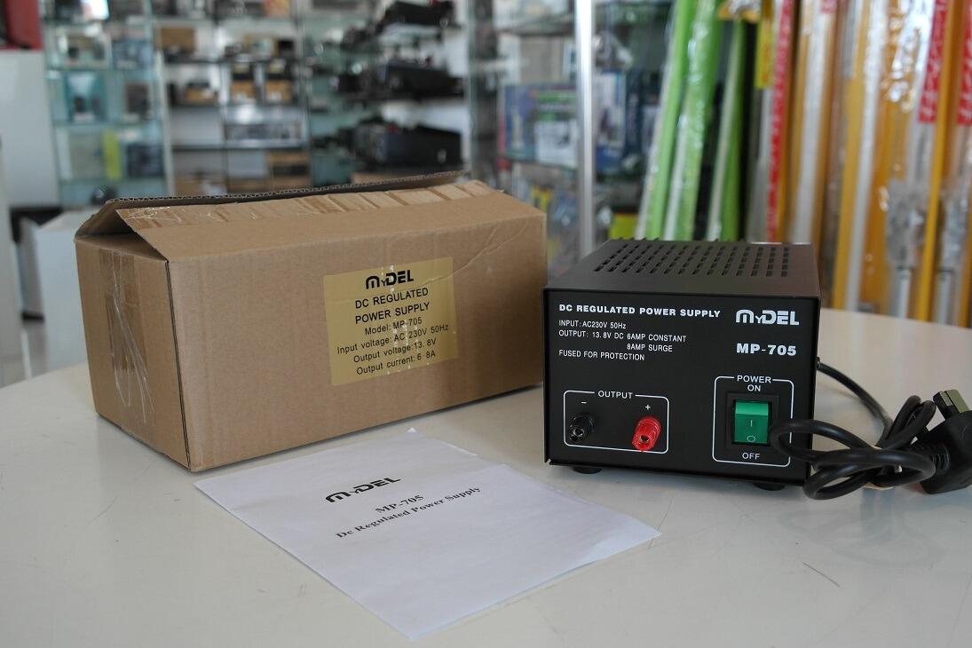 Second Hand MyDEL MP705 Linear Power Supply 6 Amps with 8 Amps peak Radioworld UK