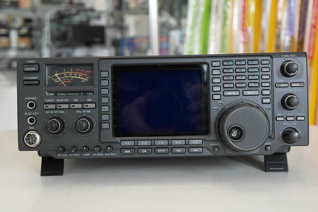 Second Hand Icom IC-756 HF Transceiver with Band Scope