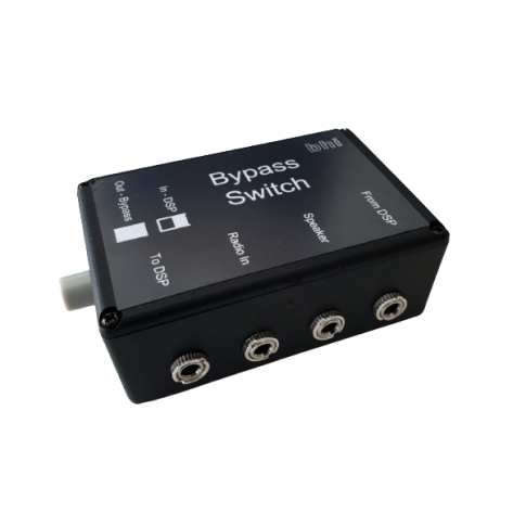 Bhi bypass switch - audio bypass switch for bhi dual in-line and compact in-line