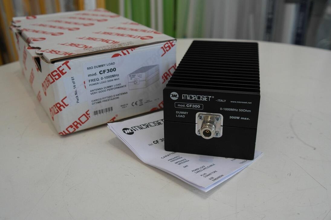 Second Hand Microset CF300 50 Ohm 300 Watt N Type Dummy Load 1