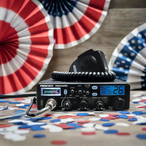 President Richard export mobile transceiver with LCD display