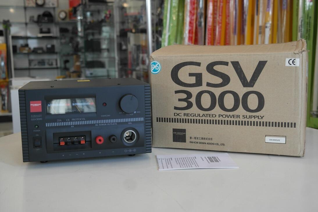 安定化電源 GSV3000 (DIAMNDアンテナ社) 安定化電源 GSV-3000 DC安定化電源