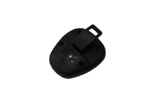 Image of Icom HM138 Microphone Rear Panel with Belt clip