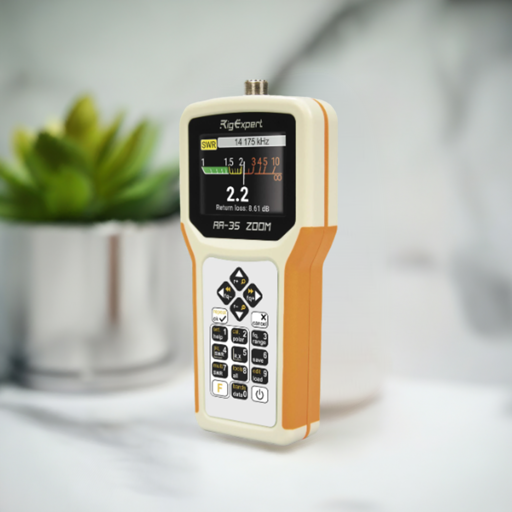 Rigexpert aa-35 zoom analyzer: frequency range: 0.06 to 35 mhz at