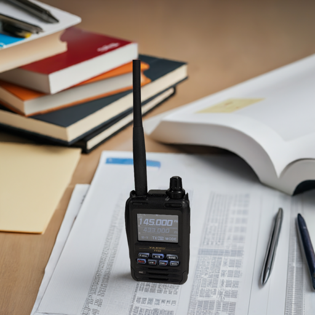 Yaesu FT5D Dual Band VHF UHF Fusion Handheld Transceiver - Radioworld UK