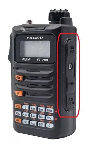 Yaesu SSM-75E Handheld Microphone for the Yaesu FT-DX10 and FT-710