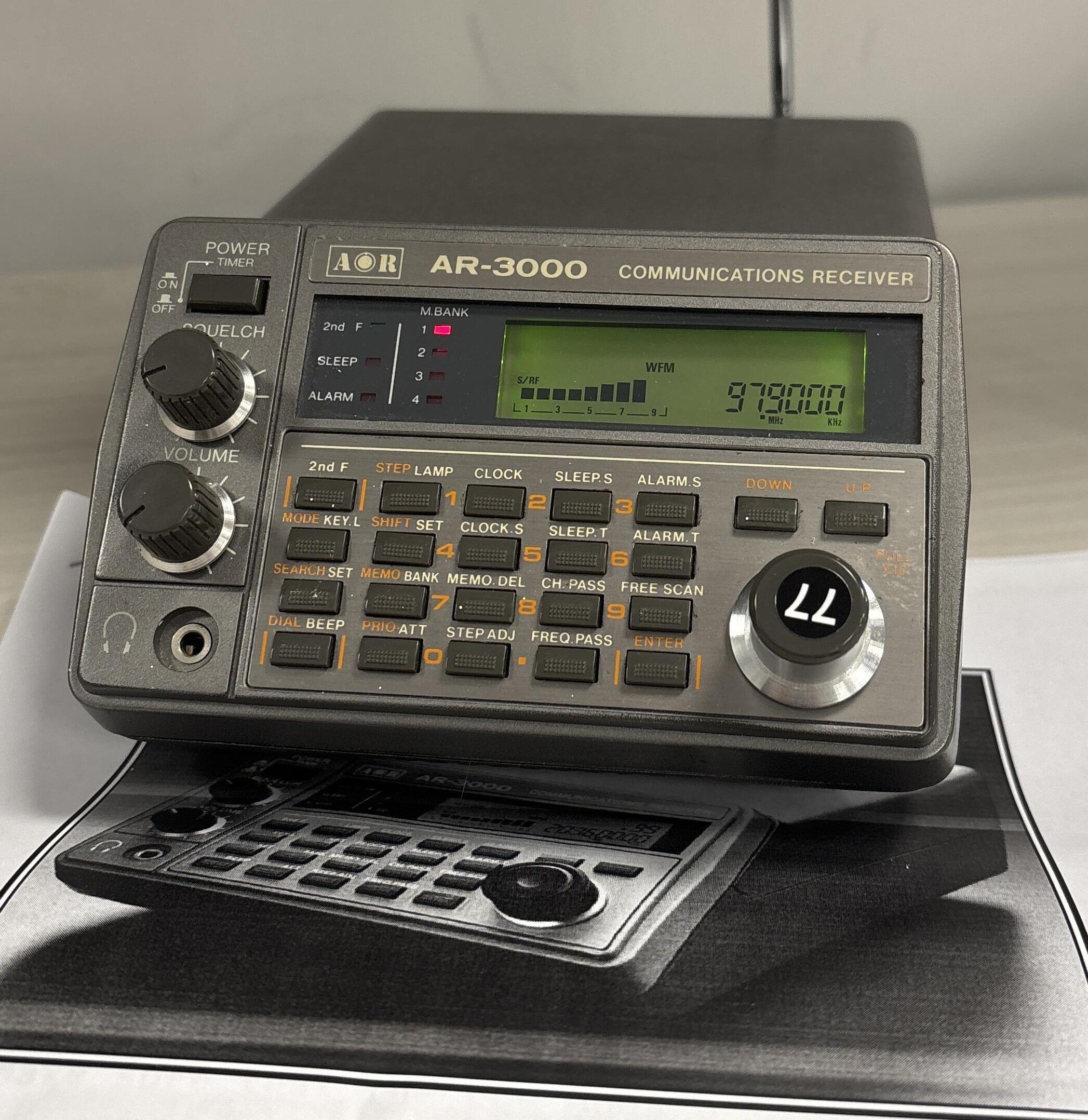Second-hand AOR AR-3000  - Radioworld UK