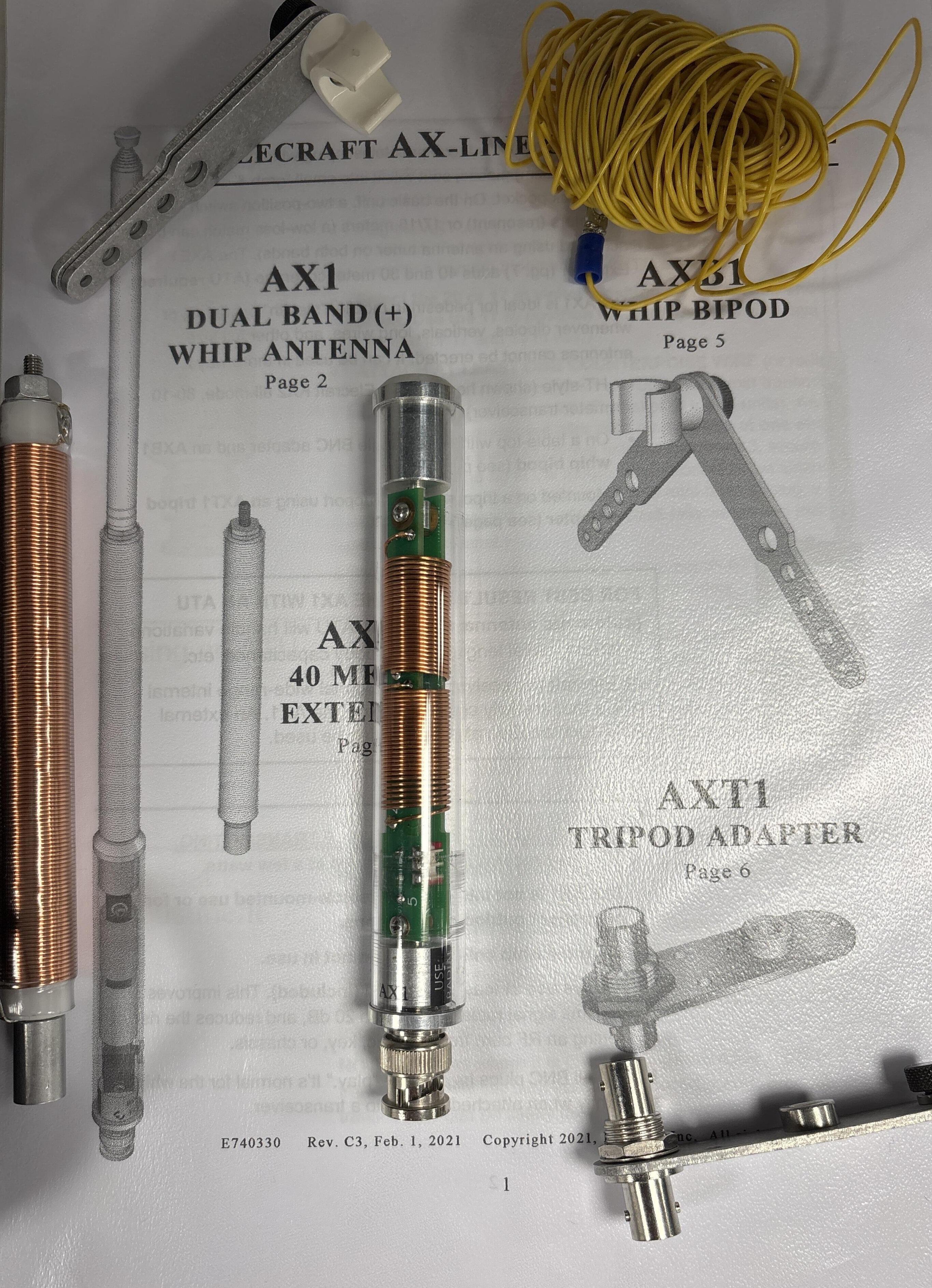Second Hand Elecraft AX1 is the perfect antenna for your KX2 or
