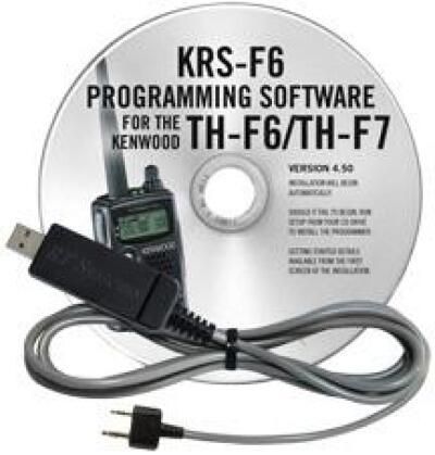 KRS-F6 Programming Software and USB-K4Y for the Kenwood TH-F6/TH-F7