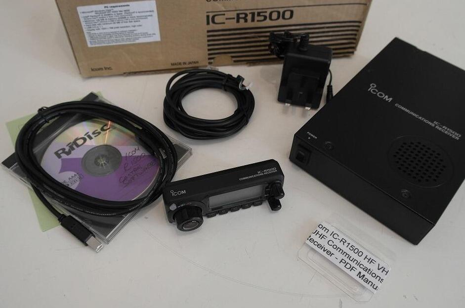 ICOM IC-R1500 希少 レア PRODUCT REVIEW* Icom R1500 Scanner
