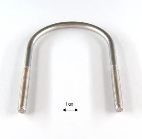 Image of Spiderbeam M6 U-Bolt – 60mm Stainless Steel Clamp for Fibreglass Poles