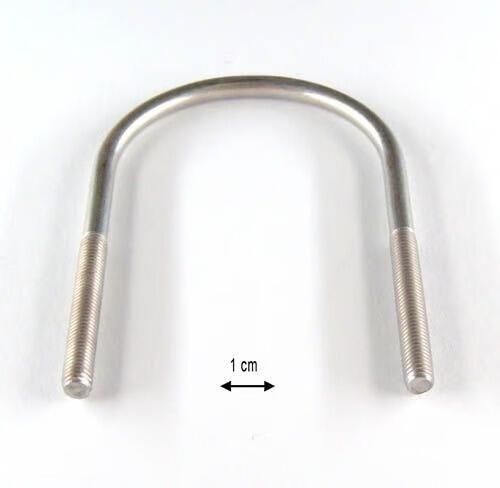 Image of Spiderbeam M6 U-Bolt – 60mm Stainless Steel Clamp for Fibreglass Poles