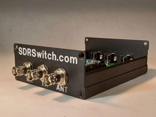N2EME Receive-Only Antenna TX/RX Switch front panel
