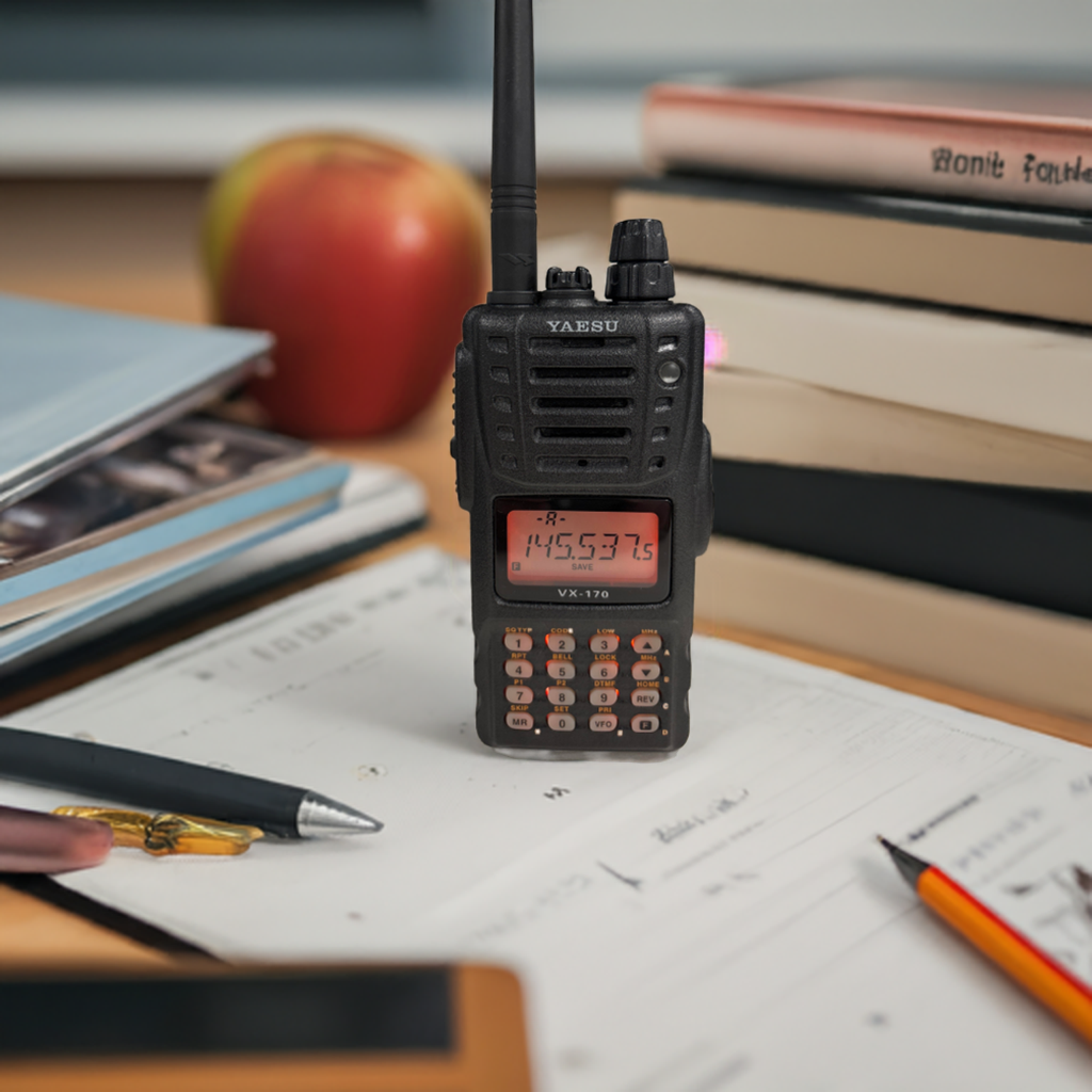 Yaesu VX-170 Handheld Transceiver Front View - Radioworld UK