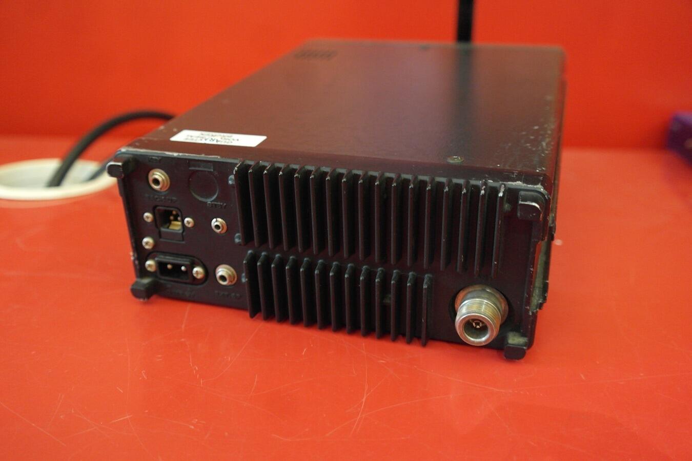 TR-9500 rear panel with antenna and power connectors