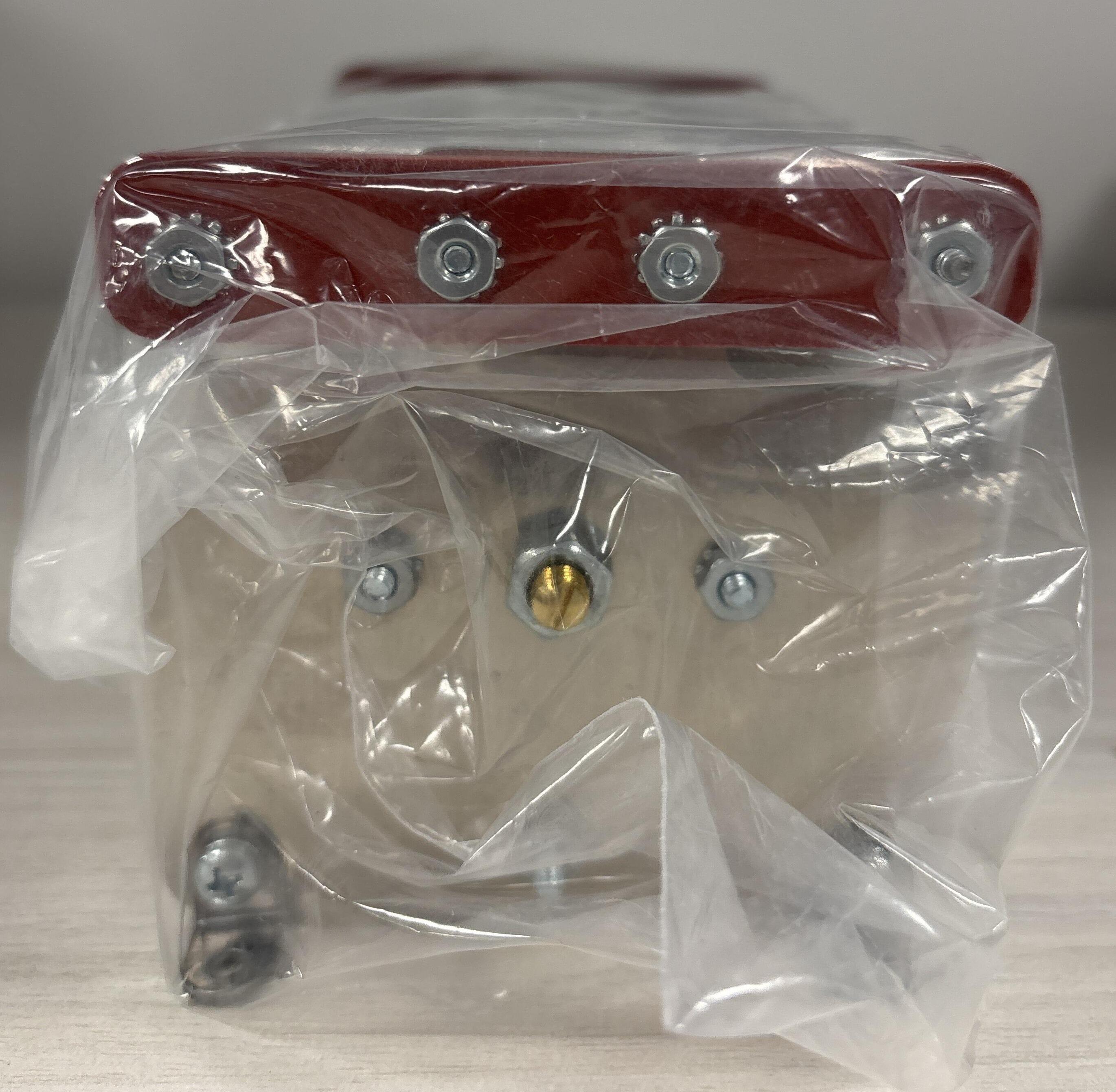 Silver‑plated capacitor plates of Palstar C1350