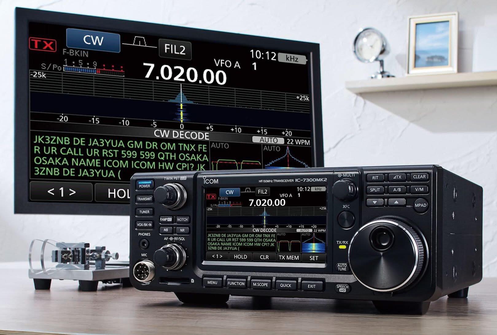 Icom IC-7300 HF/50MHzトランシーバー 50W機 Icom IC-7300MK2 100W HF/50MHz SDR Transceiver GigaParts.com