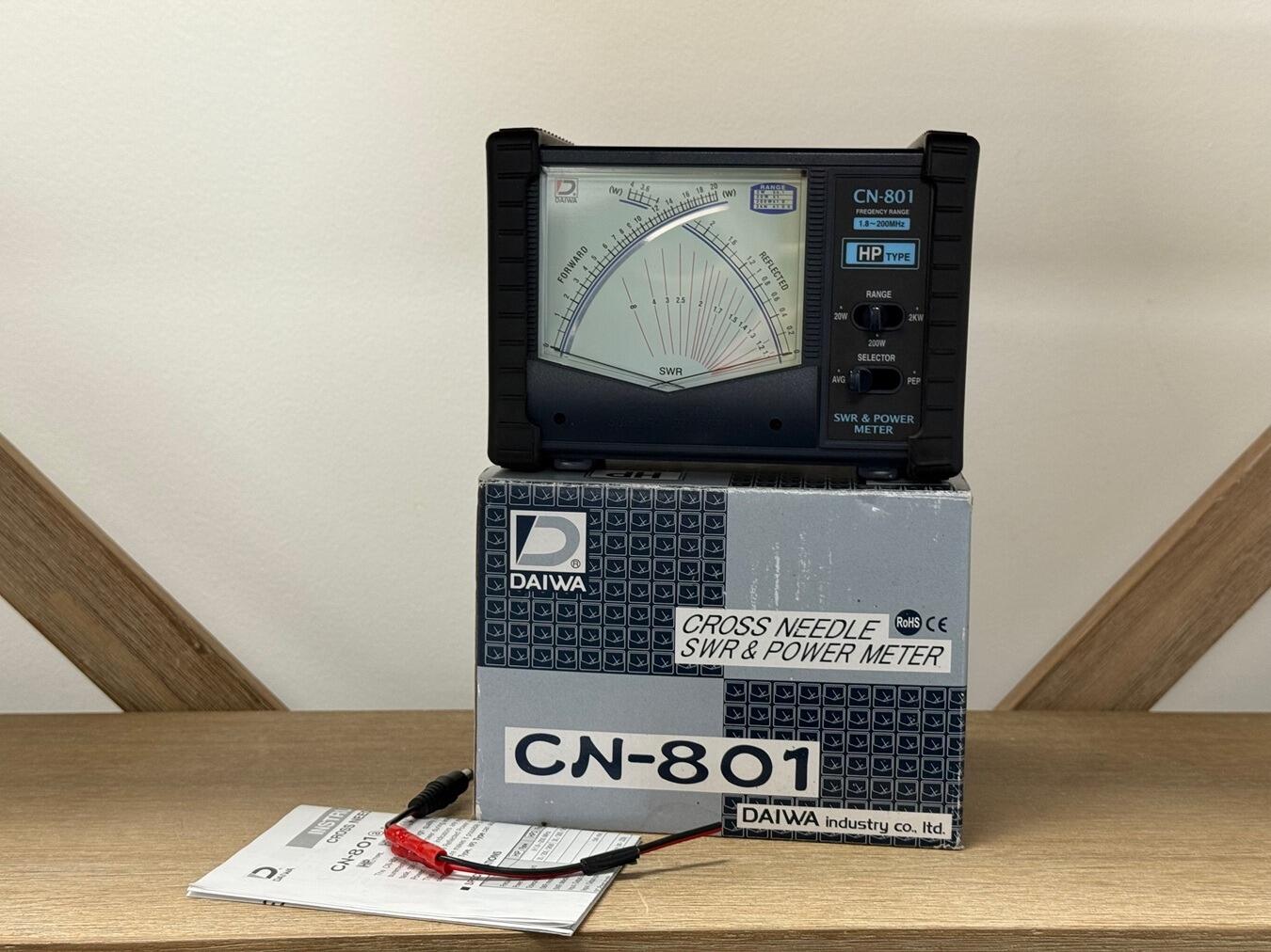 Second Hand Daiwa CN-801HP SWR/Power Meter 1.8–200MHz | Radioworld UK