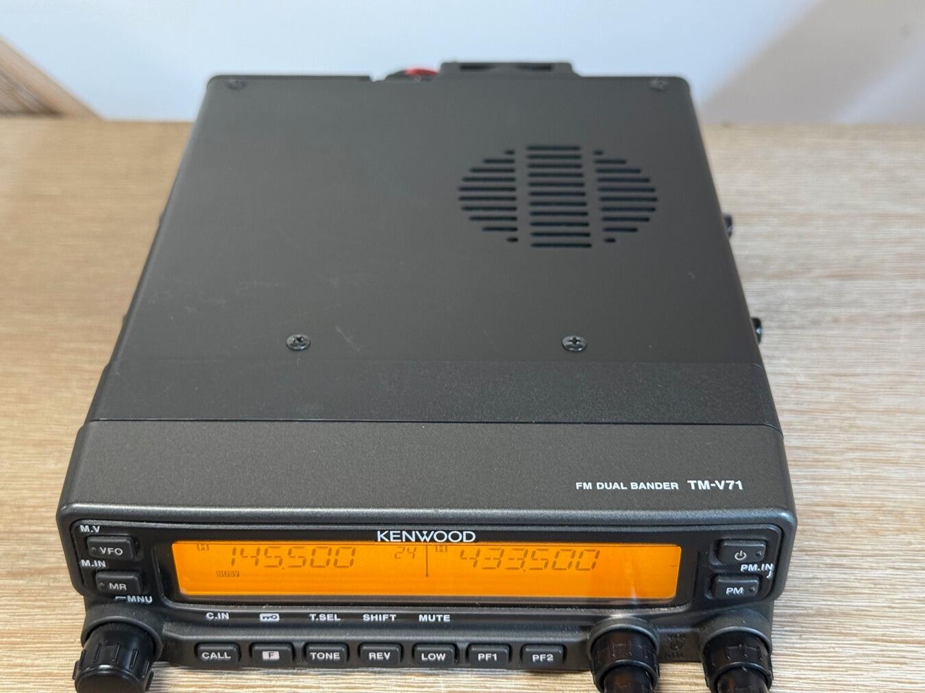受信機 KENWOOD TM V71 FM DUAL BANDER 受信機 KENWOOD TM V71 FM DUAL BANDER Kenwood TM-V71A Dual